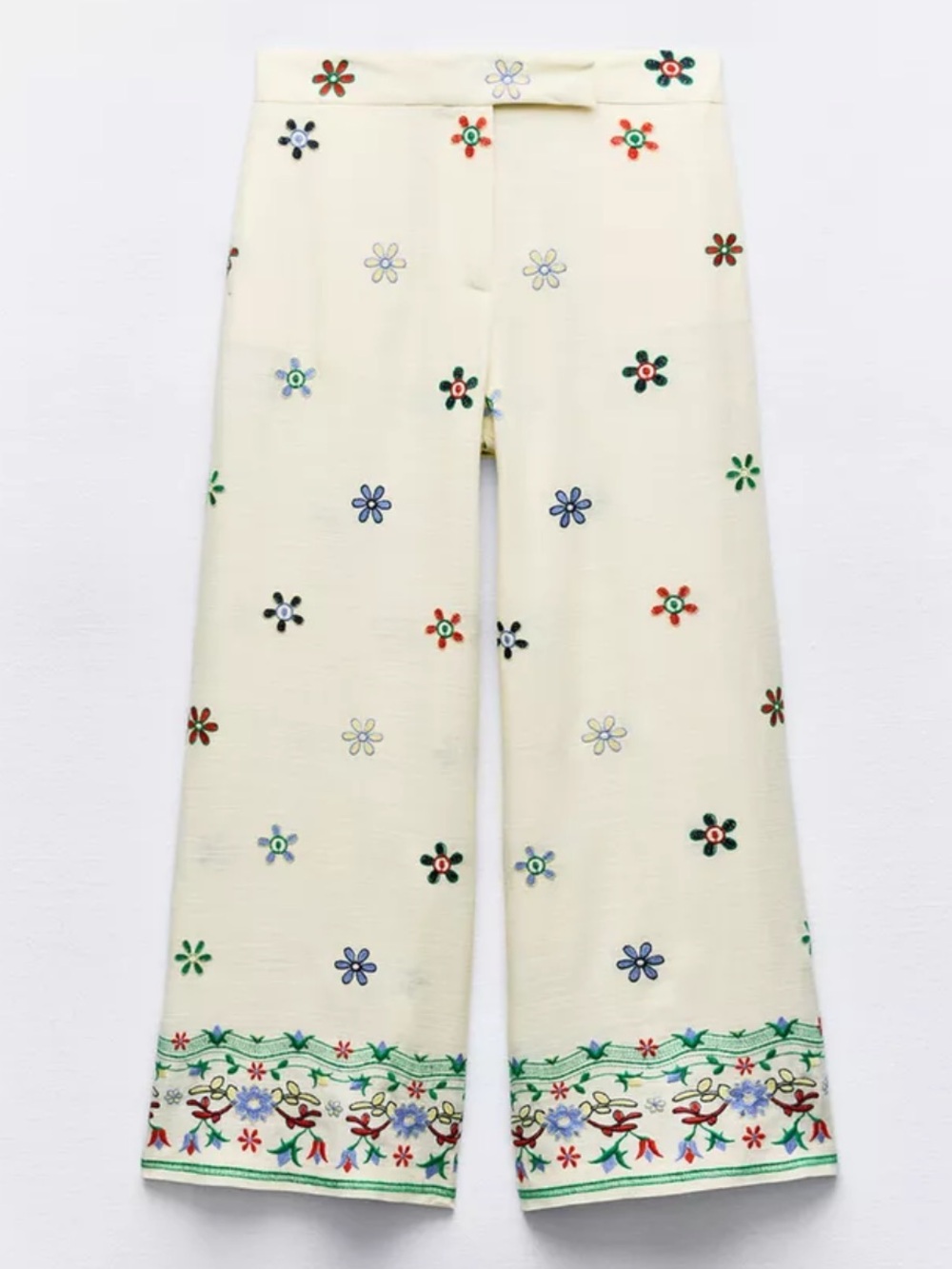 Zara Embroidered Pants